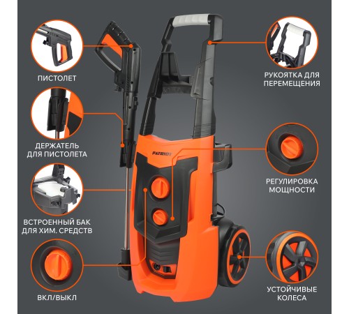 Мойка высокого давления Patriot GT 750 Imperial [322306030]