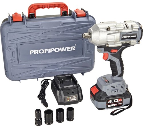Гайковерт аккумуляторный ProfiPower T-900N (АКБ и ЗУ)