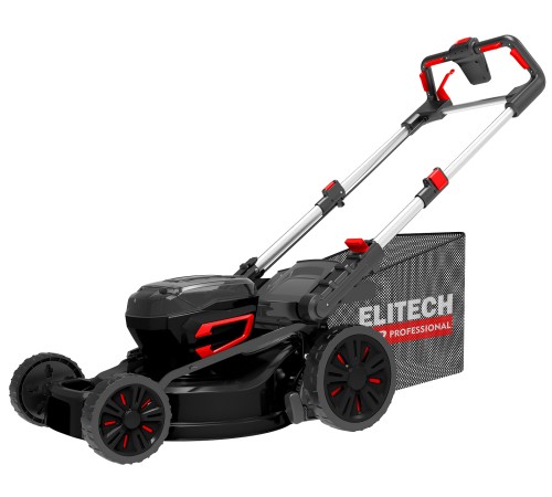 Газонокосилка аккумуляторная ELITECH HD BL 4046BT2S (2хАКБ и ЗУ)
