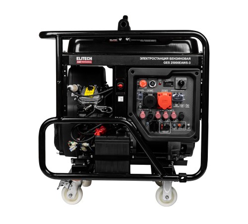 Генератор бензиновый  ELITECH HD GES 25000EAWS-3