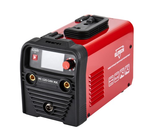 Сварочный инвертор ELITECH ИС 120 СИН ЖК