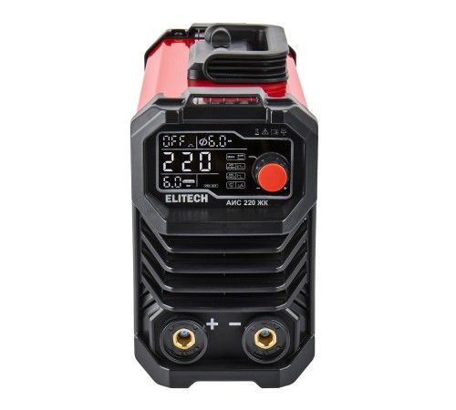 Сварочный инвертор ELITECH АИС 220 ЖК