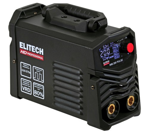 Сварочный инвертор ELITECH HD WM 200 PULSE