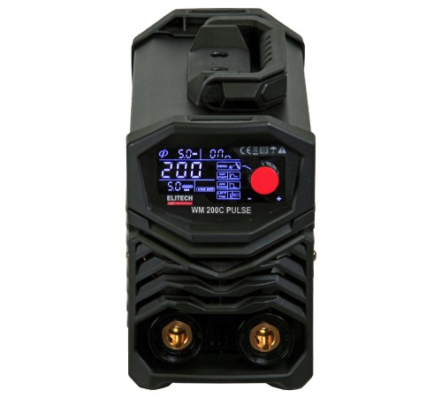 Сварочный инвертор ELITECH HD WM 200C PULSE