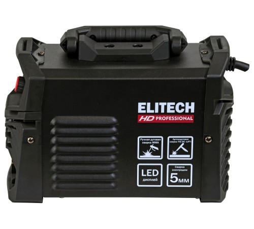 Сварочный инвертор ELITECH HD WM 200C PULSE
