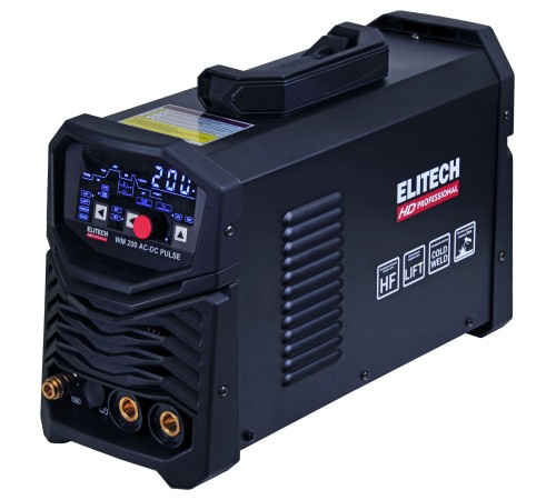 Сварочный инвертор ELITECH HD WM 200 AC-DC PULSE