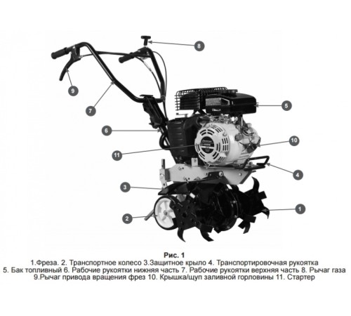 Мотокультиватор Champion BC4311