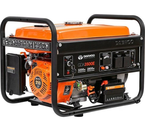 Генератор бензиновый Daewoo Power GDA 3500E