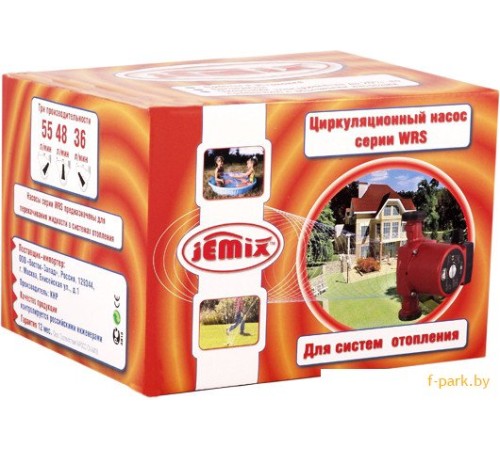 Циркуляционный насос Jemix WRS-25/6-180