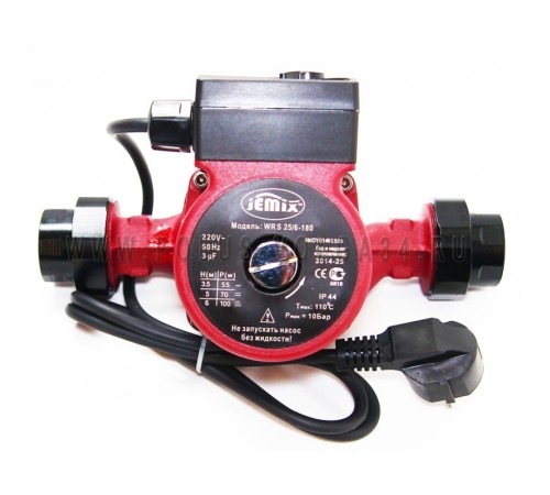 Циркуляционный насос Jemix WRS-25/6-180
