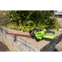 Кусторез с длинным штоком Greenworks G40HT61 [22637T]