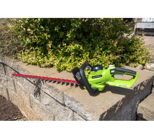 Кусторез с длинным штоком Greenworks G40HT61 [22637T]