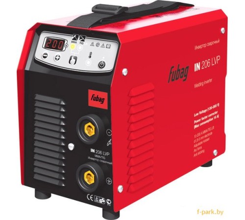 Сварочный инвертор Fubag IN 206 LVP