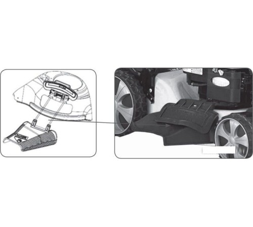 Газонокосилка бензиновая Champion LM5345BS