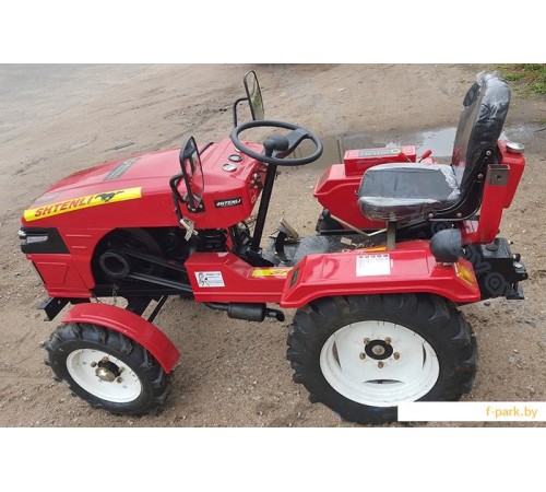 Минитрактор Shtenli T-180 Premium LUX (в комплекте с фрезой)