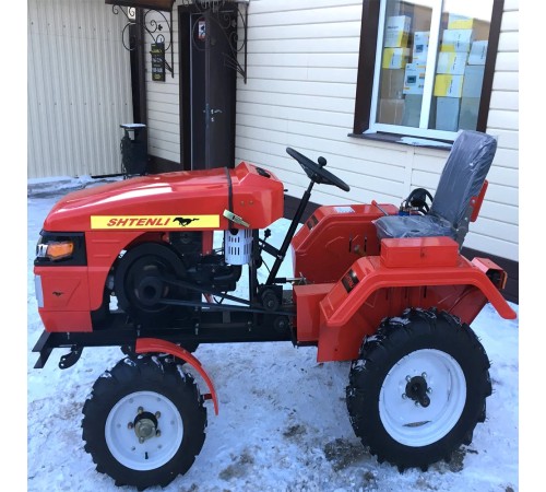Минитрактор Shtenli T-180 Premium LUX (в комплекте с фрезой)
