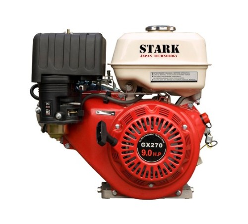 Бензиновый двигатель Stark GX270 (вал 25мм, 80х80)