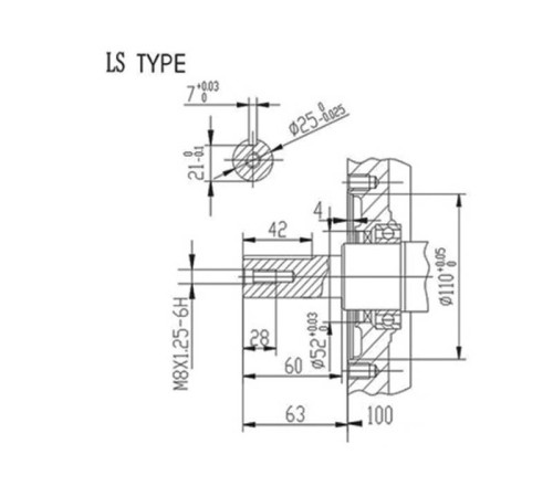 Двигатель бензиновый  Lifan 190F (вал 25 мм) 15 л.с.