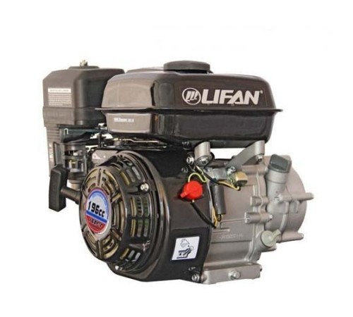 Двигатель бензиновый  Lifan 168F-2R (сцепление и редуктор 2:1) 6,5 л.с.