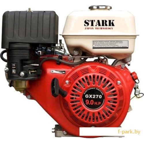 Бензиновый двигатель Stark GX270 (вал 25мм, 90х90)