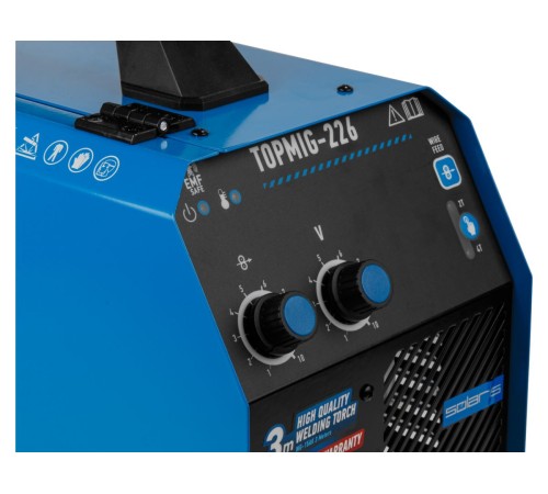 Сварочный инвертор Solaris TOPMIG-226 (горелка 3 м)
