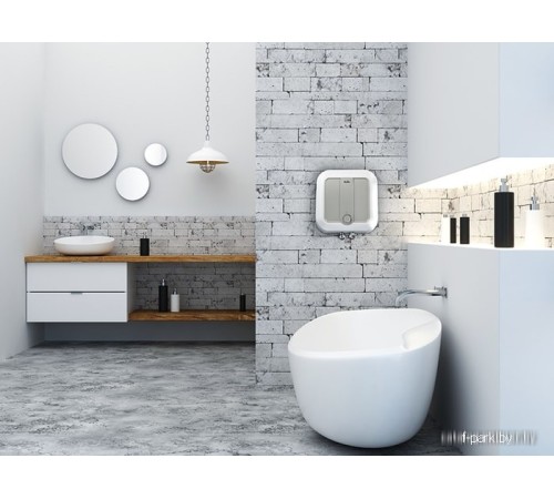 Накопительный электрический водонагреватель над мойкой Ballu BWH/S 10 Capsule O