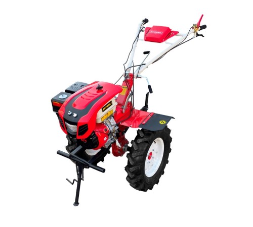 Мотоблок Shtenli 1900P PRO с капотом (16 л.с., пониж. передача, колеса 7,5*12, ВОМ)