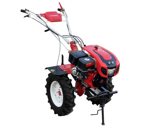 Мотоблок Shtenli 1900P PRO с капотом (16 л.с., пониж. передача, колеса 7,5*12, ВОМ)