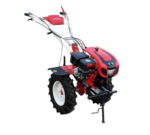 Мотоблок Shtenli 1900P PRO  с капотом (18 л.с., пониж. передача, колеса 7,5*12, ВОМ)