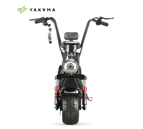 Электроскутер Yakama АР-Н0005А (бордовый)