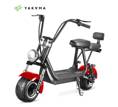 Электроскутер Yakama АР-Н0005А (бордовый)