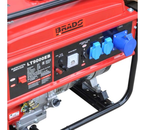 Генератор бензиновый Brado LT9000ЕВ