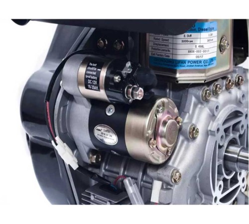 Двигатель дизельный  Lifan C192F-D (вал 25 мм) 15 л.с. 6 А