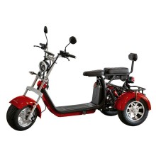 Электротрицикл Yakama АР-Н0003G  (красный, черный)