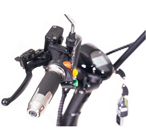 Электроскутер Yakama АР-Н0006B (черный)