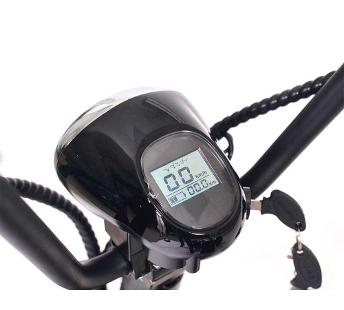 Электроскутер Yakama АР-Н0006B (черный)