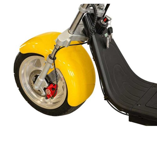 Электроскутер Yakama АР-Н008-3 (желтый)