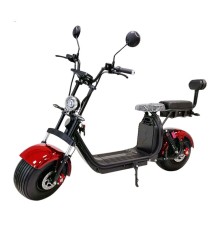 Электроскутер Yakama АР-Н009-2 (черный,красный)