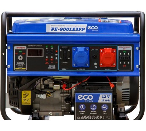 Генератор бензиновый ECO PE-9001E3FP