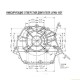 Двигатель бензиновый  Lifan 192FD (вал 25 мм) 17 л.с.