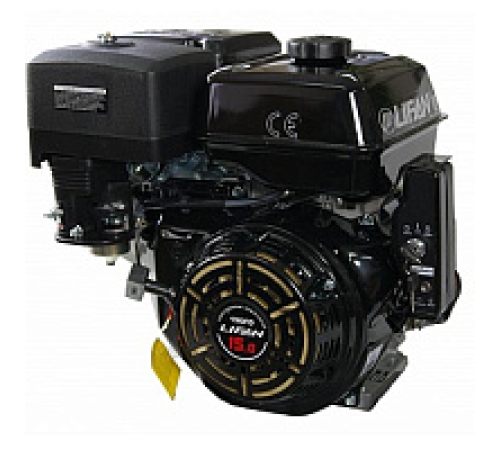 Двигатель бензиновый  Lifan 190FD-R (сцепление и редуктор 2:1) 15 л.с.