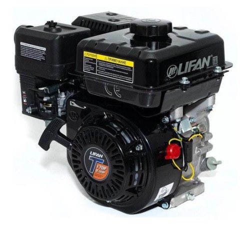 Двигатель бензиновый  Lifan 170F-T (вал 20 мм) 8 л.с.