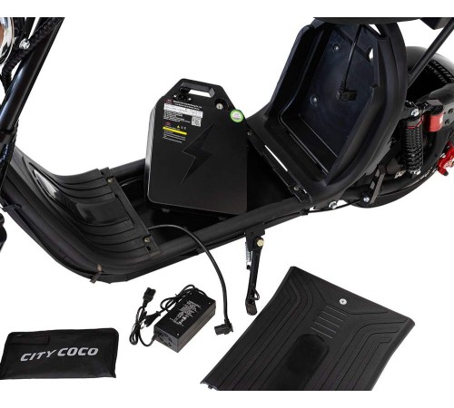 Электроскутер Yakama АР-Н009-2 (черный)