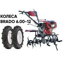 Мотокультиватор Brado GT-850SX (колеса 6.00-12)