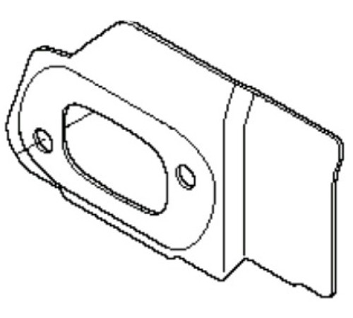 Экран глушителя 545RX 545FX 522 93 87-01