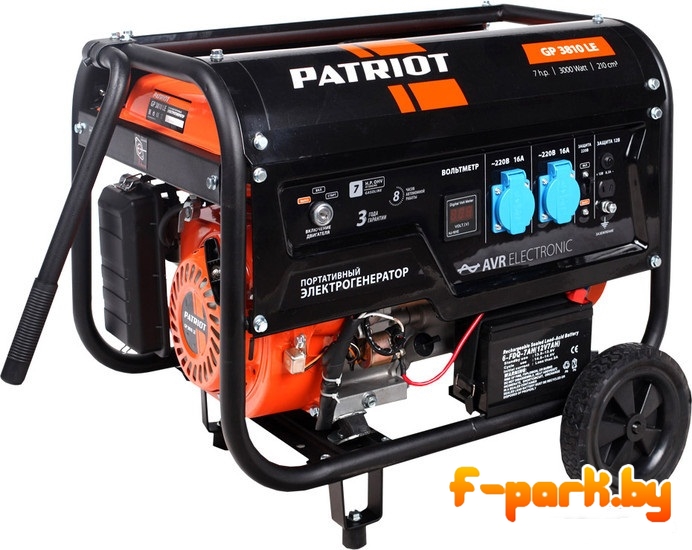 Бензиновый генератор PATRIOT GP 3810LE