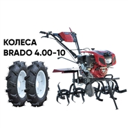 Культиватор BRADO GT-850SX + колеса BRADO 4.00-10 (комплект)