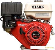 Бензиновый двигатель Stark GX270 (вал 25мм, 80х80) 9л.с.
