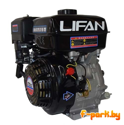 Двигатель бензиновый Lifan 177F (вал 25 мм, 90x90) 9 л.с.