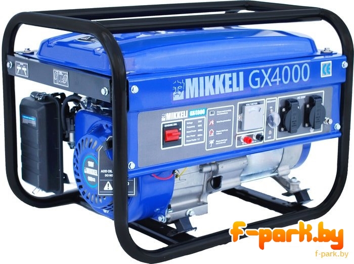 Бензиновый генератор Mikkeli GX4000
